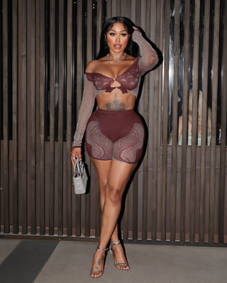 SIYA Star Cutout Short Set-Meeba &amp; Mae