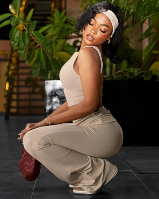 FREYA Top & Flared Pants Yoga Set-Meeba &amp; Mae