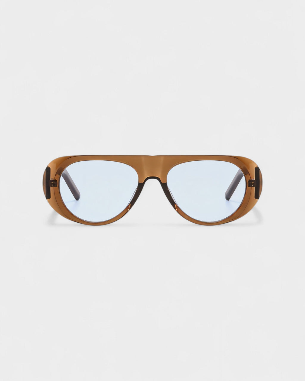 JONNA Oversized Oval Frame Sunglasses