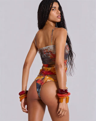 SYLVIA 3-Piece Beaded Bikini Set-Meeba &amp; Mae