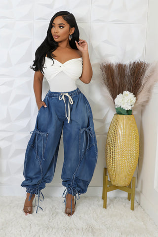 LEANNA Oversized Cargo Pants