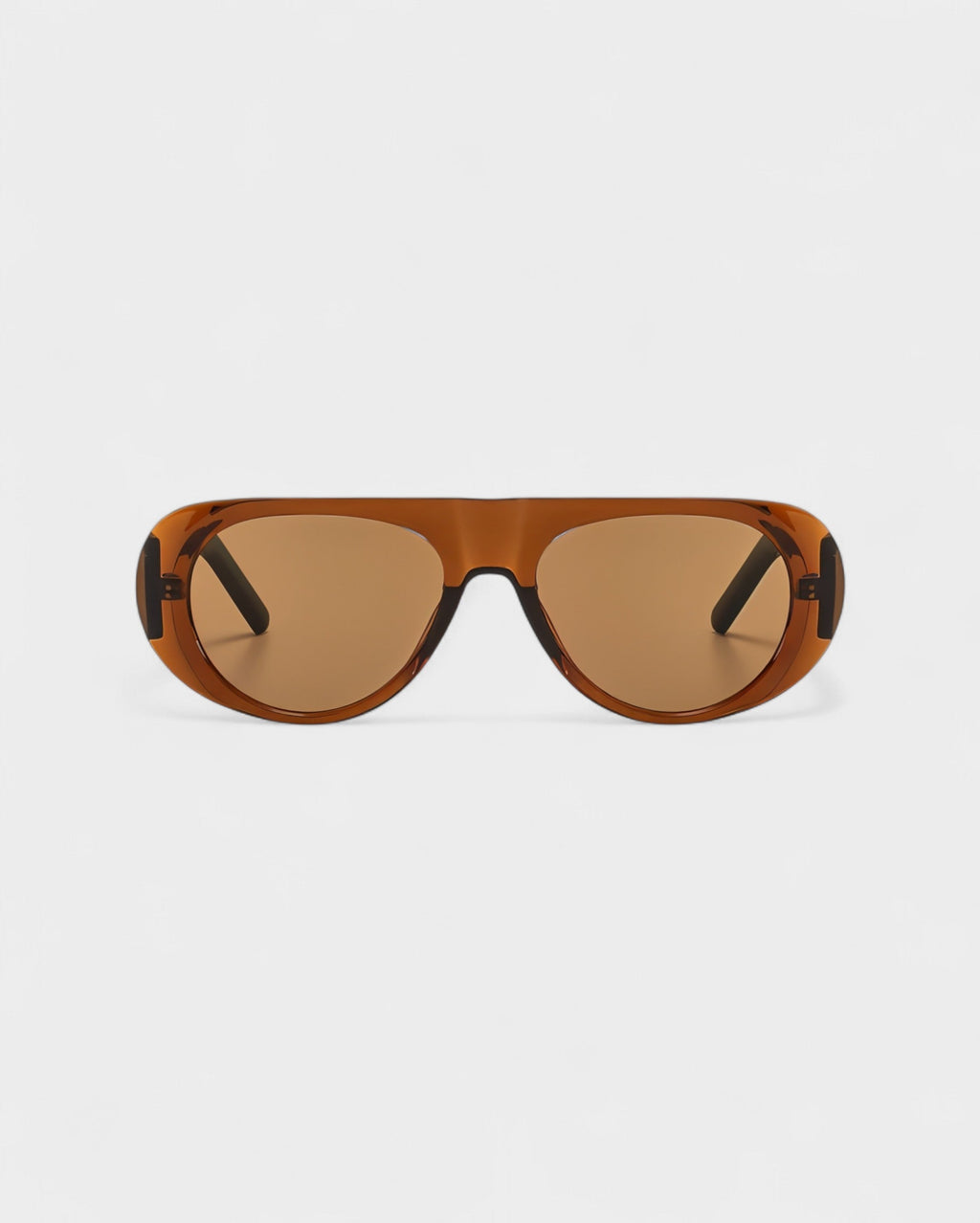 JONNA Oversized Oval Frame Sunglasses