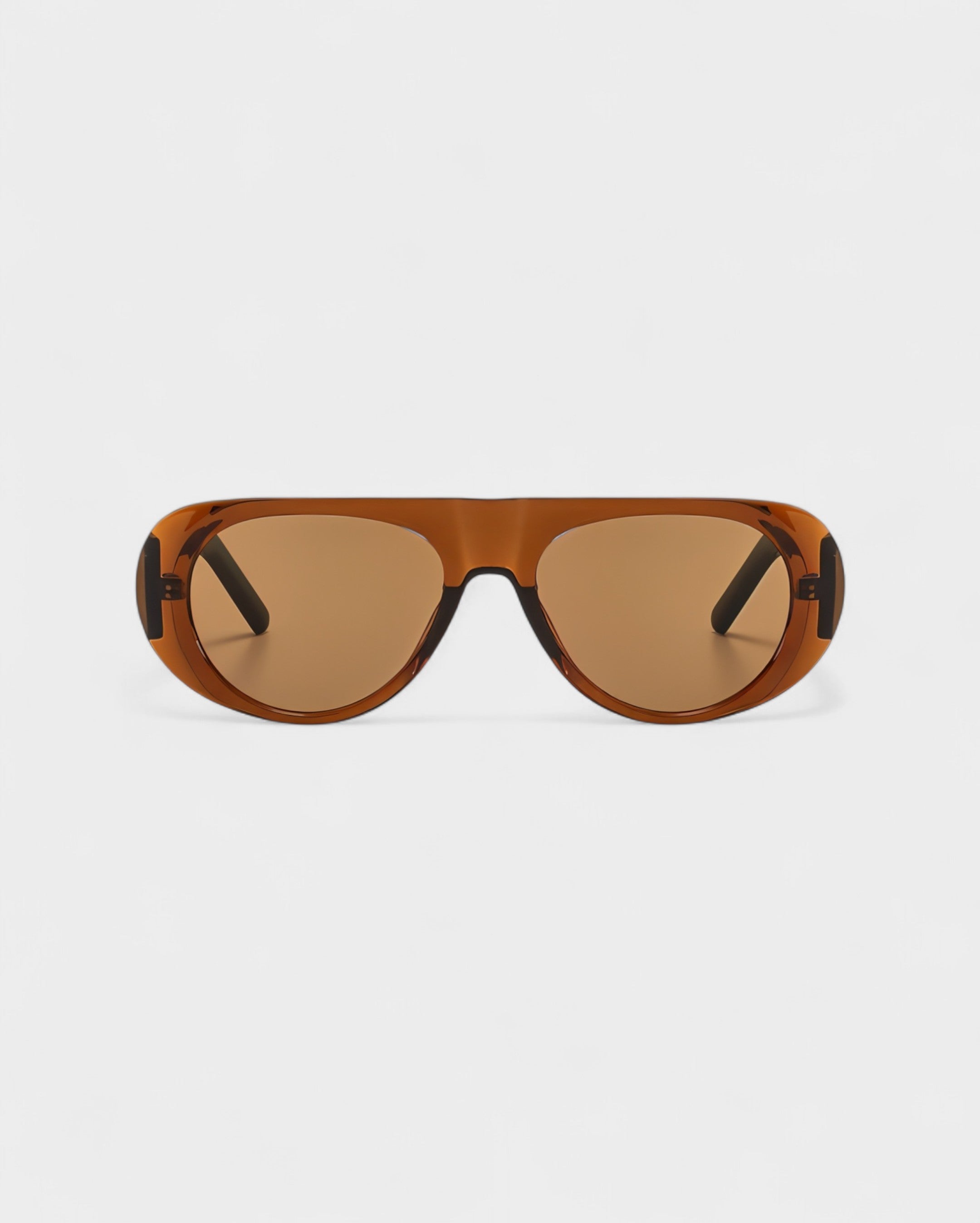 JONNA Oversized Oval Frame Sunglasses