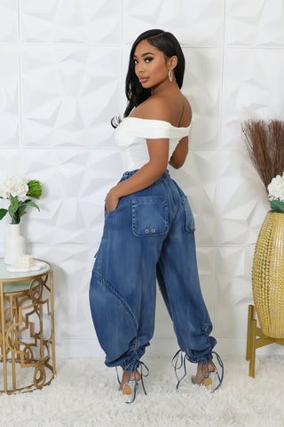 LEANNA Oversized Cargo Pants