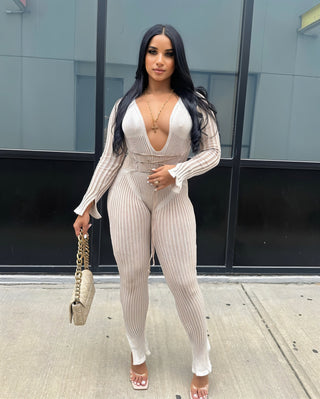 ARIANA Knit Jumpsuit-Meeba &amp; Mae