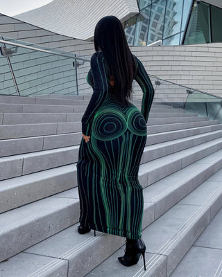 CARLA Backless Slim Round Neck Maxi Dress-Meeba &amp; Mae