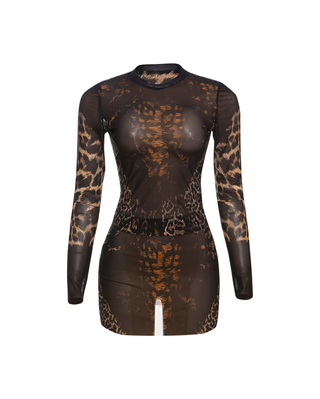 PANTHA - LEOPARD PRINT SHORT CO-ORD