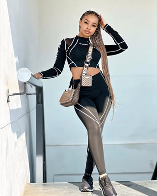 CELINE Alien Long Sleeve Top & Leggings Set-Meeba &amp; Mae