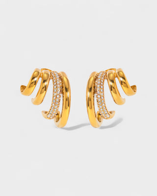 YSERA Stud Hoop Earrings