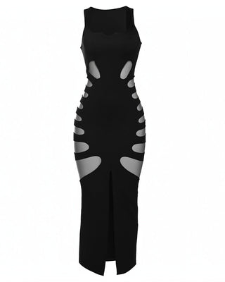 OPHELIA Cutout Split Maxi Dress-Meeba &amp; Mae