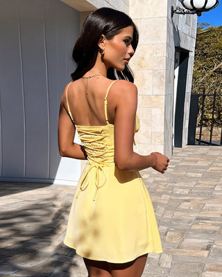 KATE Spaghetti Strap Mini Dress-Meeba &amp; Mae