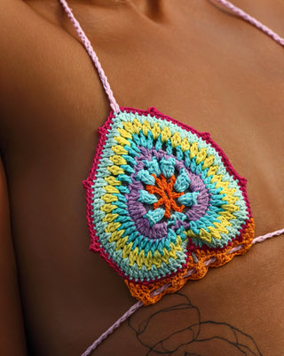 LACEY Multi-Color Crochet Bikini-Meeba &amp; Mae