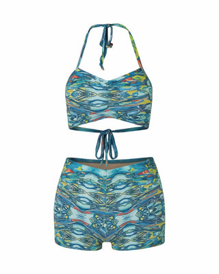 TRACY Halter Top & Shorts Set-Meeba &amp; Mae