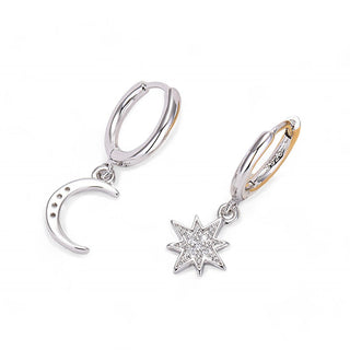 Celestial Star & Moon Earrings-Meeba &amp; Mae